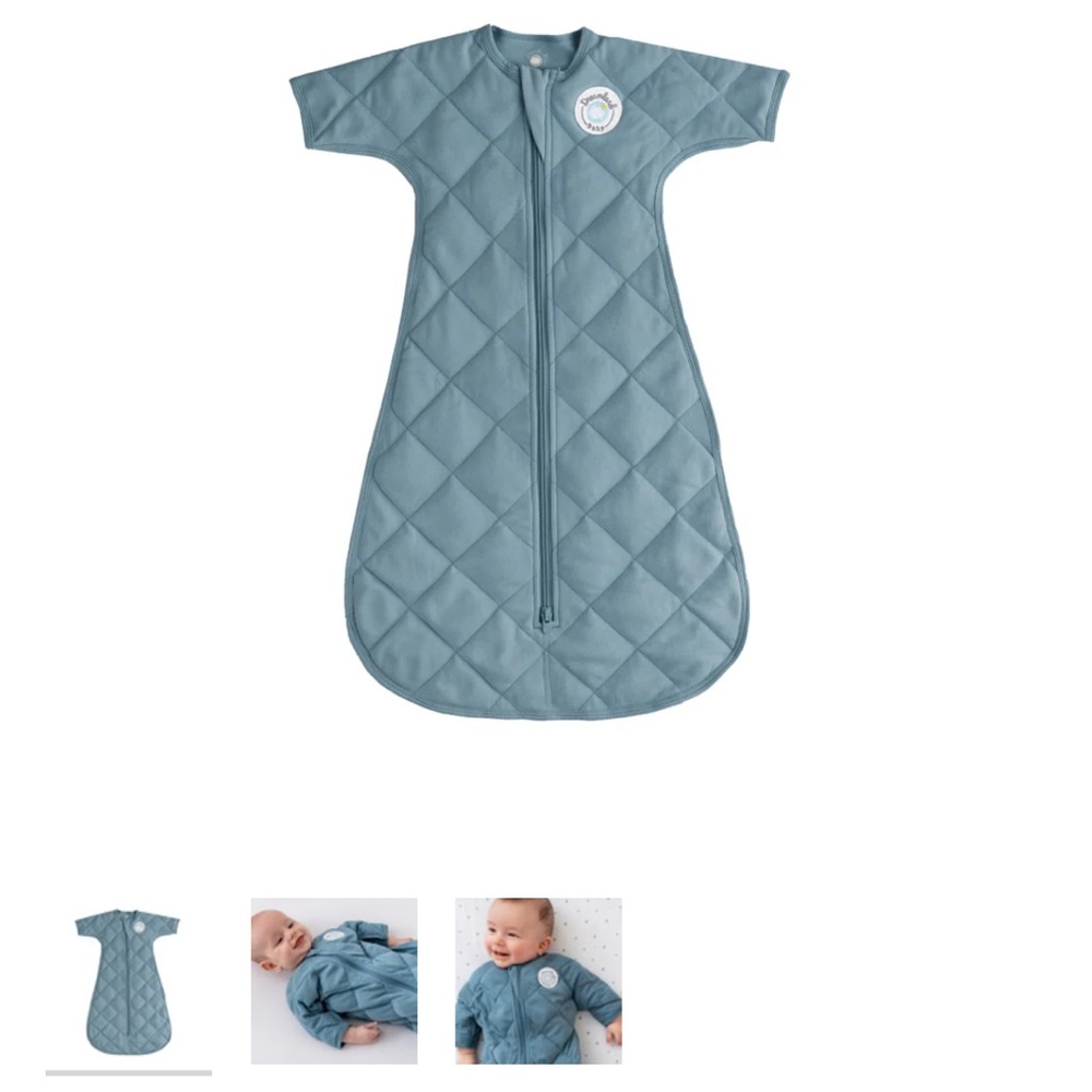 Dreamland Baby Dream Weighted Transition Swaddle in Ocean Blue - Size 3-6 Months